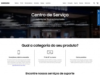 Encontre um Centro de Serviço Samsung | Samsung Support ...