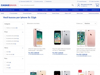Iphone 6s 32gb em promoção | Comprar nas lojas Casas Bahia