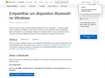 Conectar um dispositivo Bluetooth no Windows - Windows Help