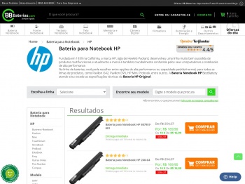 Bateria para Notebook HP - Bateria HP Compaq - BB Baterias