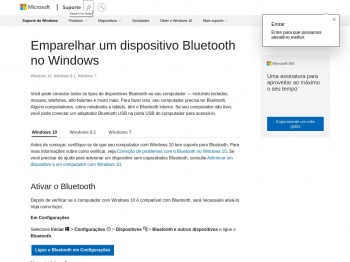 Conectar um dispositivo Bluetooth no Windows - Windows Help