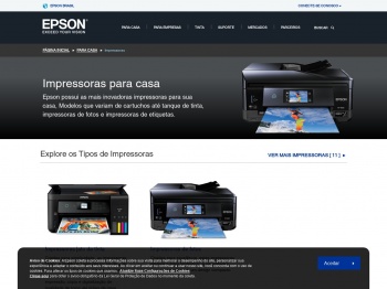 Impressoras | Para casa | Epson Brasil
