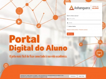 Portal Digital do Aluno Anhanguera - Portal do Aluno - Kroton
