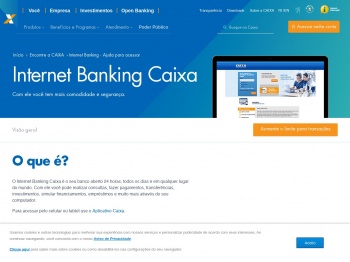 Internet Banking - Atendimento | Caixa