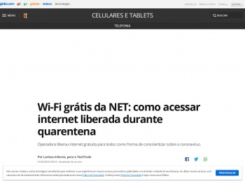 Wi-Fi grátis da NET: como acessar internet liberada durante ...