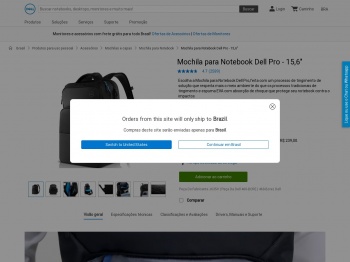 Mochila para Notebook Dell Pro - 15,6" | Dell Brasil