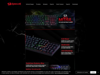 Teclado Redragon Mitra RGB