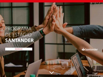 universia - programa de estágio - Santander