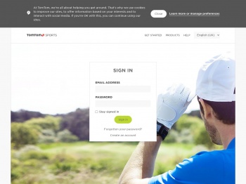 SIGN IN - TomTom Sports