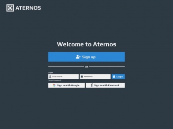 Login or Sign up | Aternos | Free Minecraft Server
