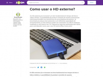 Como usar o HD externo? - DeUmZoom