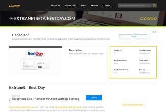 Welcome to Extranetbeta.bestday.com - Extranet - Best Day