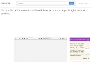 Companhia de Saneamento do Paraná Sanepar. Manual de ...